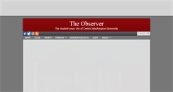 Desktop Screenshot of cwuobserver.com